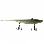 Зимний слаг JIG IT Whale Tail 110мм 17гр. цв.F12 Smoky shiner(Китай)