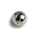 Головки вольфрам с вырезом FLY-FISHING 3,8мм цв.серебро 10шт.(Россия)