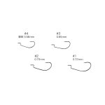 Крючки офсетные VARIVAS Hooking Master Limited Edition Light Class №4 9шт.(Япония)