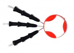 Стопор-отбойник HITFISH Carp&Feeder S-1 Rubber Tube Stopper №1 9шт.(Китай)