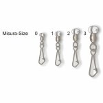 Крепеж для поплавка STONFO скользящий тефлон №1 арт.360-1 2шт.(Италия)