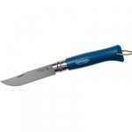 Нож OPINEL №8 Trekking нержав.сталь цв.синий 002212(Франция)