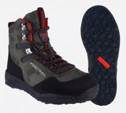 Ботинки для вейдерсов FINNTRAIL Sportsman 5198 rubber цв.camo shadow green р-р 10(43)(Китай)