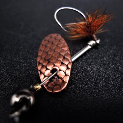 Блесна вращ. ШМАКОВКА Акробат 2,2гр. сплав вольфрам цв.медь(Россия)