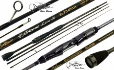Спиннинг SILVER STREAM Extreme Line New EL 734XUL 2,2м 0,7-8гр., 4 части(Китай)