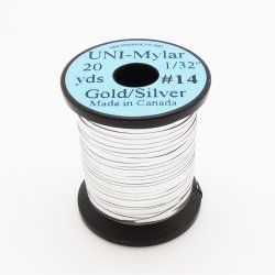 Люрекс UNI двухсторонний large №10 цв.gold/silver(Канада)