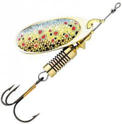 Блесна вращ. DAM Effzett Nature 3D Spinner 3гр. цв.brown trout 5130-003(Польша)