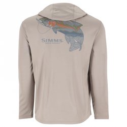 Термофутболка SIMMS Tech Hoody Artist Series LS цв.dolomite trout р-р XL(Эль-Сальвадор)