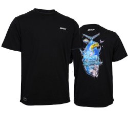 Футболка BKK Short Sleeve Casual Shirt Brand values GT цв.Black р-р M(Китай)
