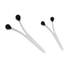 Глаза креветки HARELINE Easy Shrimp Eyes medium цв.black 10шт.(Дания)
