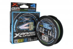 Шнур YGK X-Braid Upgrade X4 3Color 180м р-р 1,0, 0,165мм(Япония)
