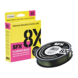 Шнур SUFIX SFX 8X цв.lo vis green 135м 0,104мм(Тайвань)