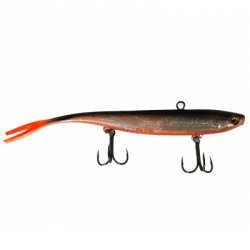 Зимний слаг JIG IT Whale Tail 110мм 17гр. цв.F11 Shiny black back(Китай)
