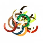 Заготовка хвоста FISHION Wiggle Tails XS цв.orange fluo 8шт.(Италия)