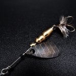 Блесна вращ. ШМАКОВКА Чебак 1,3гр. цв.лат./черный(Россия)