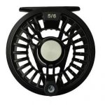 Катушка нахлыст. FLYLAB Acid Reel 5/6 класс цв.Black(Корея)