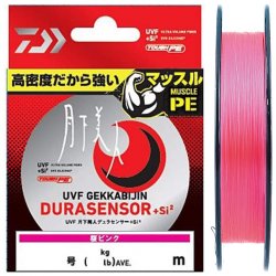 Шнур DAIWA UVF Gekkabijin PE Durasensor+Si2 X4 цв.sakura pink 150м р-р 0,6, 0,128мм(Япония)