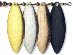 Блесна вращ. MEPPS Aglia Long №3 цв.серебро(Франция)