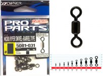 Вертлюг OWNER 5081 №12 10шт.(Китай)