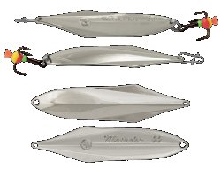 Блесна зим. ECOPRO Matador 65мм цв.S(Россия)