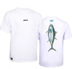 Футболка BKK Short Sleeve Casual Shirt Tuna цв.White р-р L(Китай)