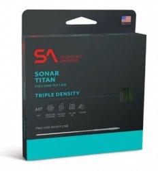 Шнур нахлыст.SCIENTIFIC ANGLERS Sonar Titan I/S3/S5 WF S 7кл.(США)