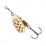 Блесна вращ. MEPPS Comet №3 красные точки цв.золото(Франция)