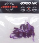 Приманка JOHNNY FISH Mormo Mix 18 цв.16 20шт.(Россия)
