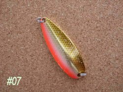 Блесна кол. RIVER OLD Sattelite Cherry Vespa EX 22гр. цв.07(Япония)