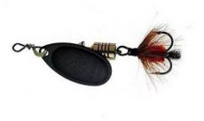 Блесна вращ. MEPPS Aglia Mouche №2 красная муха цв.черный(Франция)