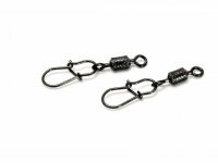 Вертлюг с застежкой HITFISH X-Patten rolling swivel with round snap №12 6шт.(Япония)