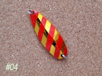 Блесна кол. RIVER OLD Sattelite Cherry Vespa EX 22гр. цв.04(Япония)