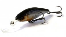 Воблер JACKALL Squad Shad 65 SP цв.hl silver&black(Япония)