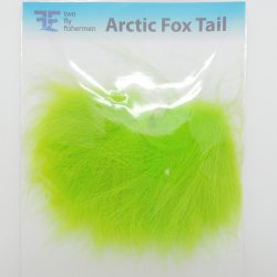Мех песца TWO FLY FISHERMAN цв.lime green(Россия)