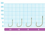 Крючки OWNER 51652 №12 14шт.(Япония)